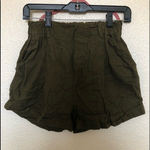 Shorts High waisted wide thigh